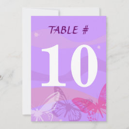 BUTTERFLIES & STARS Bat Mitzvah Einladung