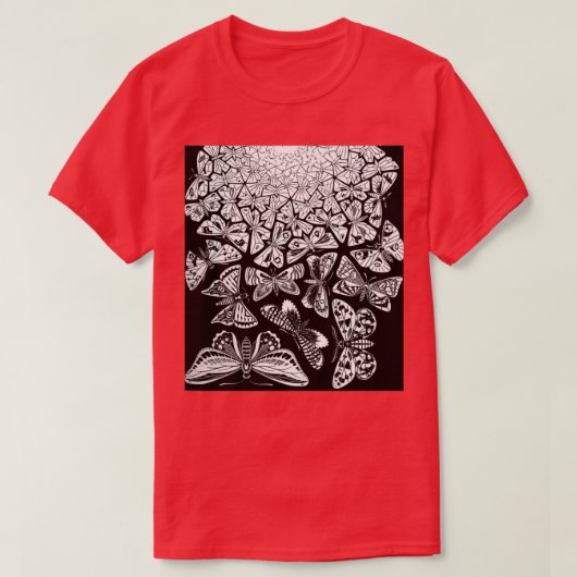 Butterflies Tessellation 1950 Maurits Cornelis Esc T-Shirt (Design vorne)