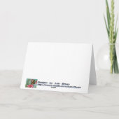 Butterflies - thinking of you karte (Rückseite)