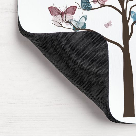 Butterflies Tree Mousepad (Ecke)