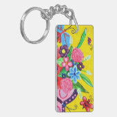 Butterflies und Ladybugs Akryllischer Schlüsselanh Schlüsselanhänger (Vorderseite links)