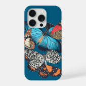 Butterflies Vintage iPhone Hülle (Rückseite)