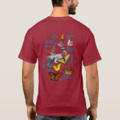 butterflies with circle triangle 26 T-Shirt (Rückseite)