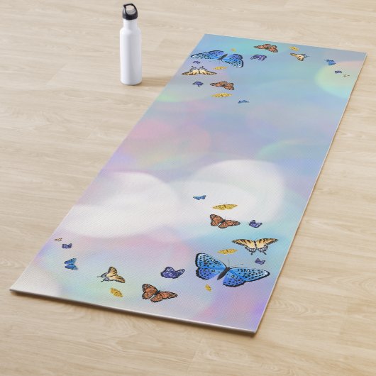 Butterflies Yoga Mat Yogamatte (Beispiel)