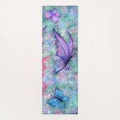 Butterflies Yoga Mat Yogamatte (Rückseite)