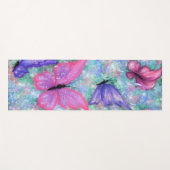 Butterflies Yoga Mat Yogamatte (Vorderseite (Horizontal))