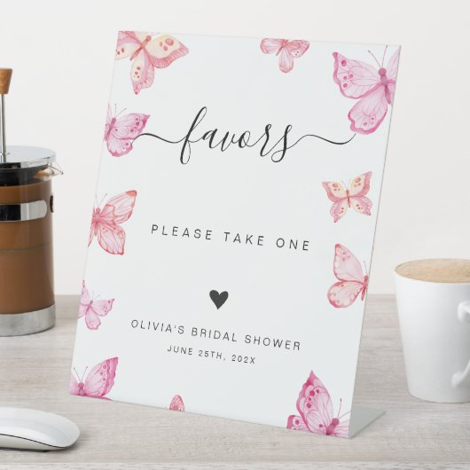 Butterflies-Zeichen Sockelschild (In Situ)