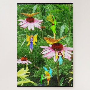 BUTTERFLIS UND FAIRIES-Puzzle Puzzle