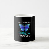 Butterflly Boys Whatever Butterflies Forever Kaffeetasse (Mittel)