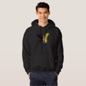 Butterflower chrysanthemums and butterfly hoodie (Vorne ganz)