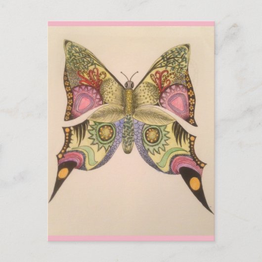 Butterfly2 Postkarte (Vorderseite)