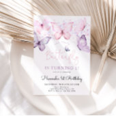 Butterfly 1. Geburtstagslädlerin Einladung