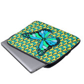 BUTTERFLY-21 LAPTOPSCHUTZHÜLLE (Vorne Knopf)