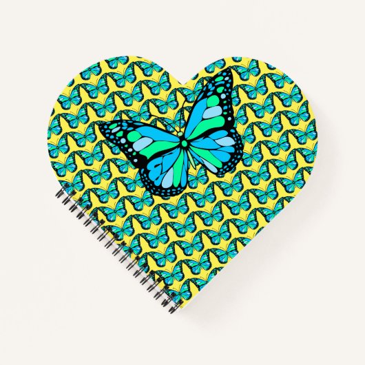 BUTTERFLY-21-NOTEBOOK NOTIZBLOCK (Vorderseite)