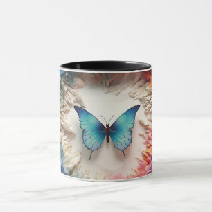 Butterfly 3D Tasse Wrap