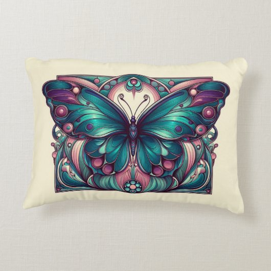 Butterfly 4 dekokissen (Rückseite)