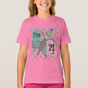 Butterfly 4. Geburtstag - Hemden und Geschenke T-Shirt