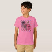 Butterfly 4. Geburtstag - Hemden und Geschenke T-Shirt (Vorne ganz)