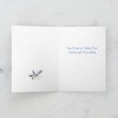 Butterfly 80. Geburtstag Karte (Innenseite)