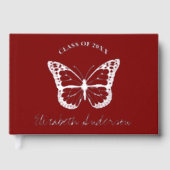 Butterfly-Abschluss Gästebuch (Vorderseite)