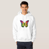 BÜTTERFLY ABSTRAKT HOODIE (Vorne ganz)