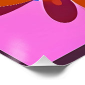 Butterfly Abstrakt - Ken Gage Art Poster (Ecke)