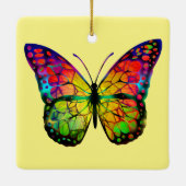 BÜTTERFLY ABSTRAKT KERAMIKORNAMENT (Rückseite)