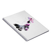 Butterfly Abstrakt Notizblock (Rechte Seite)