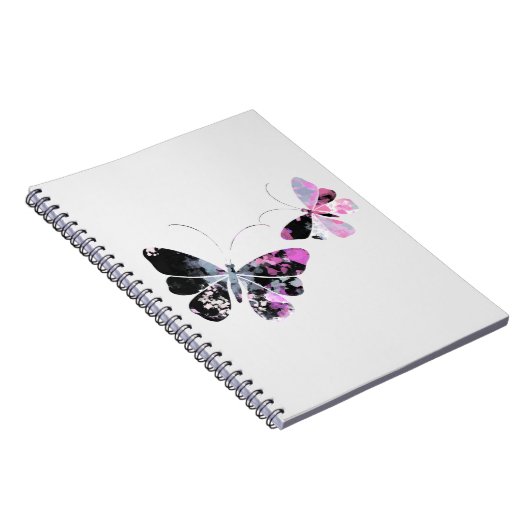 Butterfly Abstrakt Notizblock (Rechte Seite)