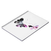 Butterfly Abstrakt Notizblock (Linke Seite)