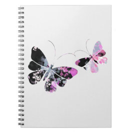Butterfly Abstrakt Notizblock