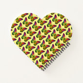 BÜTTERFLY ABSTRAKT NOTIZBLOCK (Rückseite)