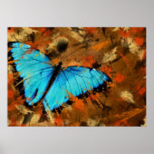 Butterfly Abstrakt Poster (Vorne)