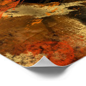 Butterfly Abstrakt Poster (Ecke)