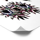 Butterfly Abstrakt Poster (Ecke)