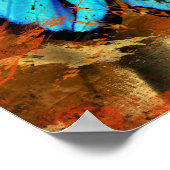 Butterfly Abstrakt Poster (Ecke)