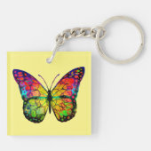 BÜTTERFLY ABSTRAKT SCHLÜSSELANHÄNGER (Rückseite)
