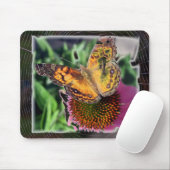Butterfly Abstrakte Fotografie Mousepad (Mit Mouse)