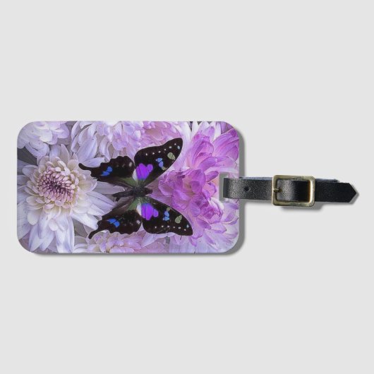 Butterfly Akryllischer Gepäckträger Gepäckanhänger (Vorderseite (Horizontal))