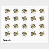 Butterfly Alien Stickers (Blatt)