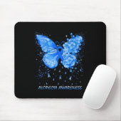 Butterfly Alopecia Sensibilisierungskampagne Mousepad (Mit Mouse)
