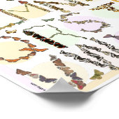 Butterfly Alphabet Poster - Kinder ABC (Ecke)