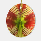 Butterfly Amaryllis Keramik Ornament (Links)