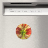 Butterfly Amaryllis Magnet (In Situ (Geschirrspüler))