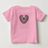 Butterfly and Boughs Baby T-Shirt (Rückseite)
