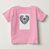 Butterfly and Boughs Baby T-shirt (Rückseite)
