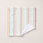 Butterfly And Floral Pattern  Badhandtuch Set (Waschlappen)