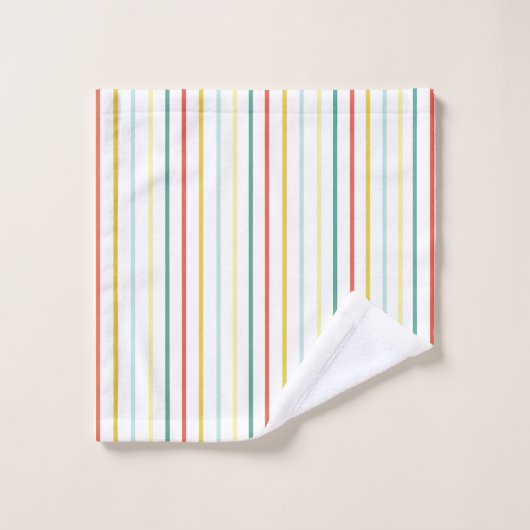 Butterfly And Floral Pattern  Badhandtuch Set (Waschlappen)