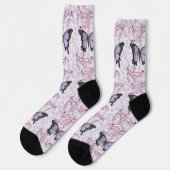butterfly and pink socken (Linkes Detail)