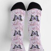 butterfly and pink socken (Oben)